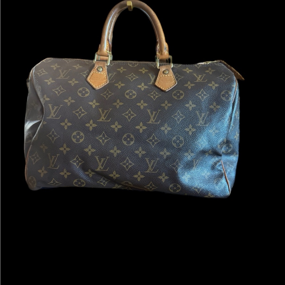 Louis Vuitton Brown Monogram Speedy 30